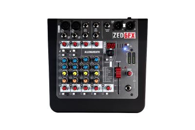 Allen & Heath ZED 6FX Compact Analog Mixer & Effects