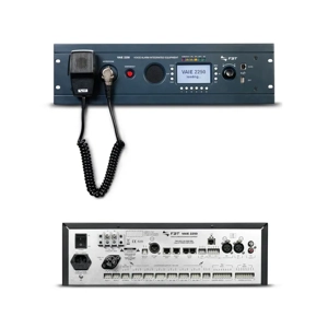 FBT VAIE 2250 two built-in 250Wrms class D power amplifiers - optional external 250W amp (MPA 5240)