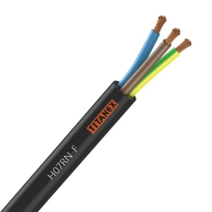 TITANEX - H07-RNF 2.5mm 3 Core Rubber Cable (100mt reel)