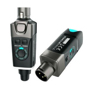 XVIVE U3 Microphone Wireless System Convert wired mic to Radio, or Send Line Signals