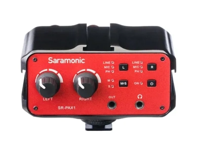 Saramonic Universal Audio Adapter with 3.5mm, XLR and Guitar Inputs