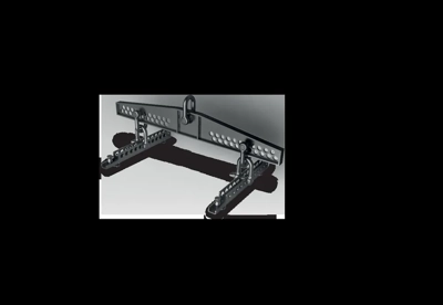 FBT Flying bar for horizontal configuration 2 to 5 x VHA 406 A