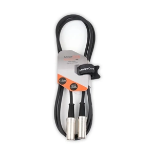 StageCore iCORE100LU15 5 pin DIN - 5 pin DIN, MIDI Audio Interconnect Signal Cable, Metal Plugs