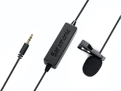 Saramonic Lavalier microphone for camera and smartphone