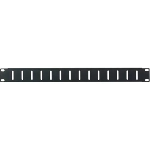 StageCore RK1NV 19" 1U Vent Rack Panel Black Finish