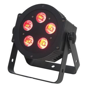 American DJ 5P HEX LED Par Can RGBWA+UV 5 x 10W Flood Wash Light Band Club