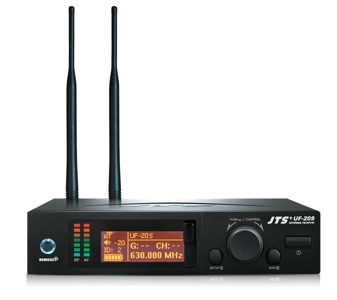 JTS UHF Single Channel Wideband True Diversity Wireless Receiver