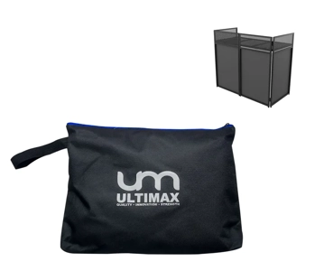 Ultimax Combi Booth XL Lycra Cover, Black with Carry Bag