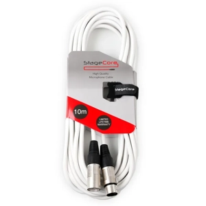 StageCore CORE350LU10WH Female XLR Connector - Male XLR Connector, Audio Cable