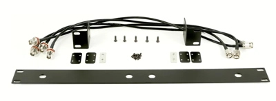 Q-Audio 1U, 19" rack mount kit for 2x 1960 wireless receiver