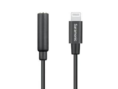 Saramonic 3.5mm female TRRS to lightning 6M output cables