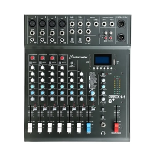 Studiomaster CLUB XS8+ 8 Channel Mixing Console with Bluetooth & DSP