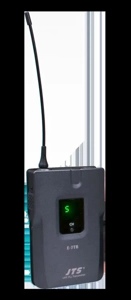 JTS UHF Bodypack Transmitter supplied with Lavaliere Microphone