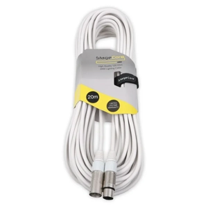 StageCore SCDMX20 3 Pin XLR Male - 3 Pin XLR Female - 120 Ohm DMX Cable