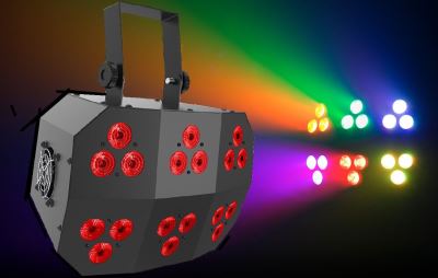 Chauvet DJ Wash FX 2 LED 18x6w Quad RGB+UV Flood Colour Wash