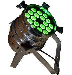 MTpro MTC-Par144QS LED PAR 64 LED Short Can chrome 18 x 8w RGBW stage light