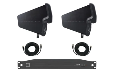 Q-Audio QWM-ADU-PAD2-10M wqwQWM Paddle Antenna Distribution Package
