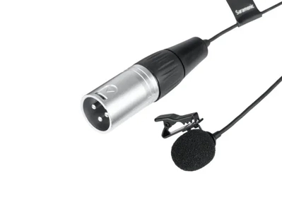 Saramonic Omnidirectional lavalier microphone with XLR (3-pin) connector