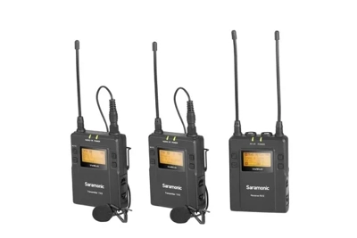 Saramonic 2 x 96 Channel UHF Wireless Microphone Kit (TX9+TX9+RX9)