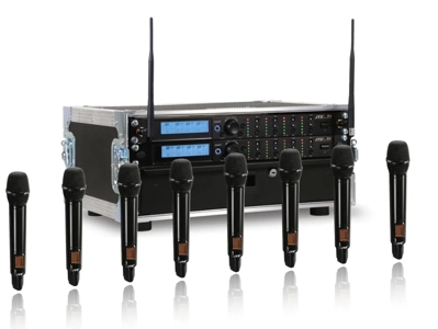 JTS R4 8 Way All Racked Up Handheld System