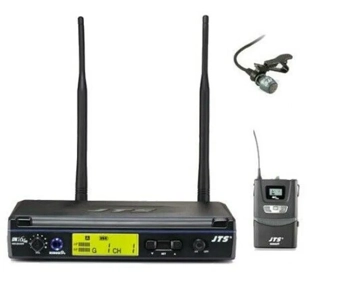 JTS UHF PLL Single Channel Diversity Lapel Mic System