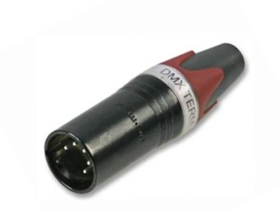Neutrik DMX terminator 5 pol male