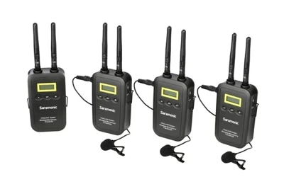 Saramonic 5.8GHz 1+3 wireless microphone system