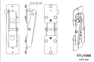 FBT Joint Bar 2x CS 1000 SAT