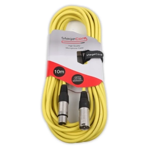 StageCore CORE350LU10YE Female XLR Connector - Male XLR Connector, Audio Cable