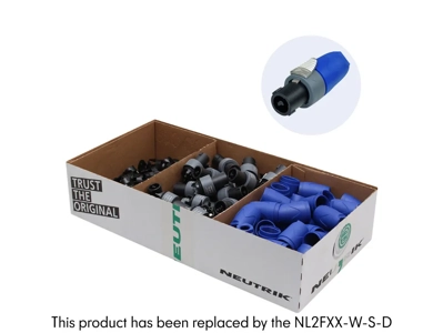 Neutrik SPEAKON X-LINE 2POLE - Box of  50 disassembled pieces