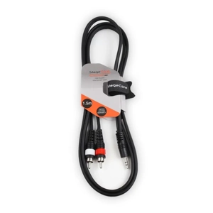 StageCore AIROH215LU15 1x 3.5mm Jack Plug - 2x RCA Plugs, Cable