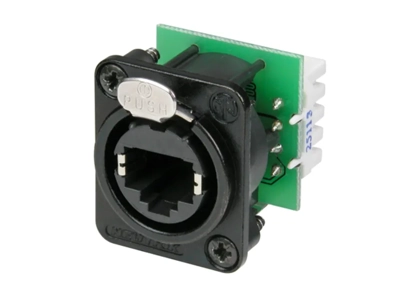 Neutrik Ethercon - Panel mount receptacle with IDC terminals