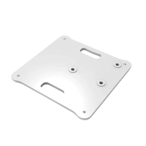 Ultimax Flat square base, 3x 35mm fittings, 10kg, White