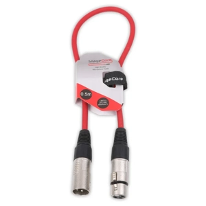 StageCore CORE350LU05RD Female XLR Connector - Male XLR Connector, Audio Cable