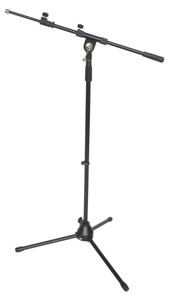 Ultimax Microphone boom stand, metal base and swivel (extendable boom)