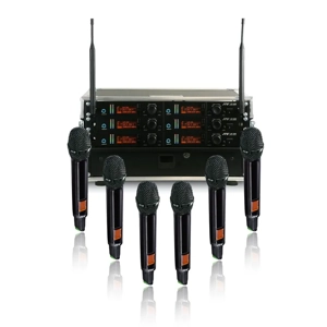 JTS UF 20 - 6 Channel Handheld All Racked Up System