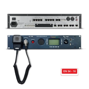 FBT Voice Evacuation System Controller 6 lines. Up to 6 x VAC 2006 connect.
