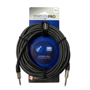 StageCore PRO100LU10BK REAN 6.35mm-6.35mm Mono Jack Cable, LU10
