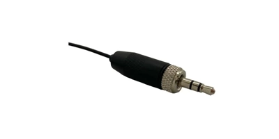 JTS 801CS - 801 adapter with cable, 3.5mm stereo plug, BLACK