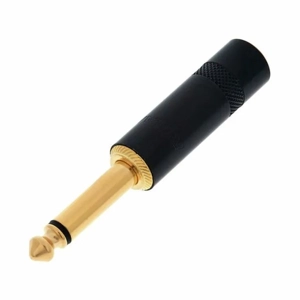 Neutrik ¼" plug, 2-pole mono plug,