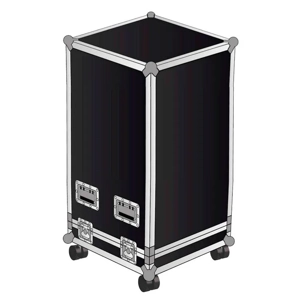 FBT Flight-case for 4 x Mitus 206