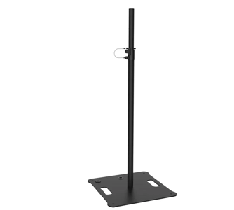 Ultimax Flat base floor stand, Max Height 182cm with 35mm fitting, 10kg base, Black