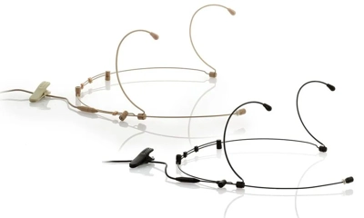 JTS Double Ear Omni-directional Headset Microphone, Beige