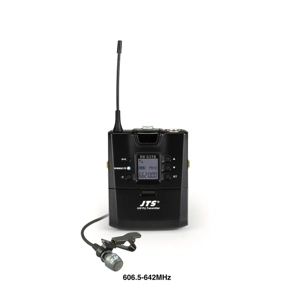 JTS UHF Bodypack Transmitter supplied with CM-501 lapel