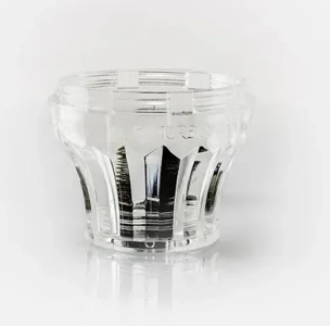 Imel Park 133-T7 E14 Turbo S Cabochon Base - T7 Transparent White