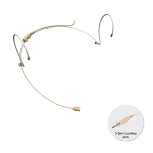 StageCore SHM50SE Headworn (fixed) Microphone, terminated 3.5mm locking screw jack