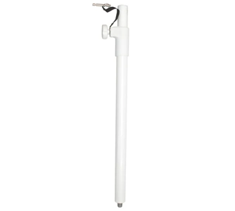 Ultimax Telescopic Speaker Pole with M20 thread, WHITE
