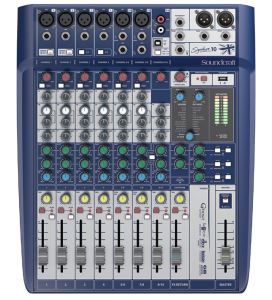 Soundcraft Signature 10 Compact Mixer with USB & Lexicon Effects