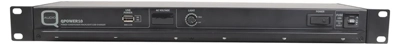 Q-Audio QPOWER10 Power Conditioner Racklight and USB Charger (10x IEC)