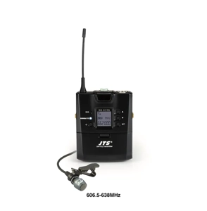 JTS UHF Beltpack Transmitter with CM-501 lapel (606.5-638MHz)